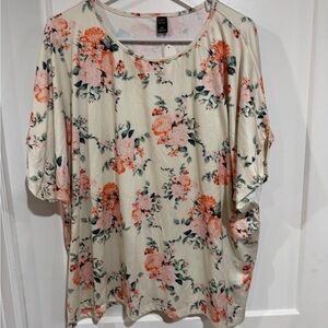 Floral Print Women's Top